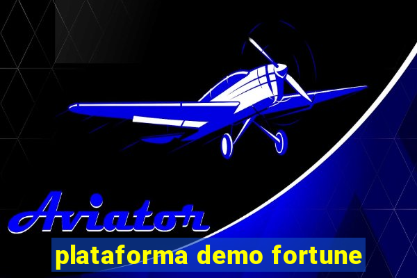 plataforma demo fortune